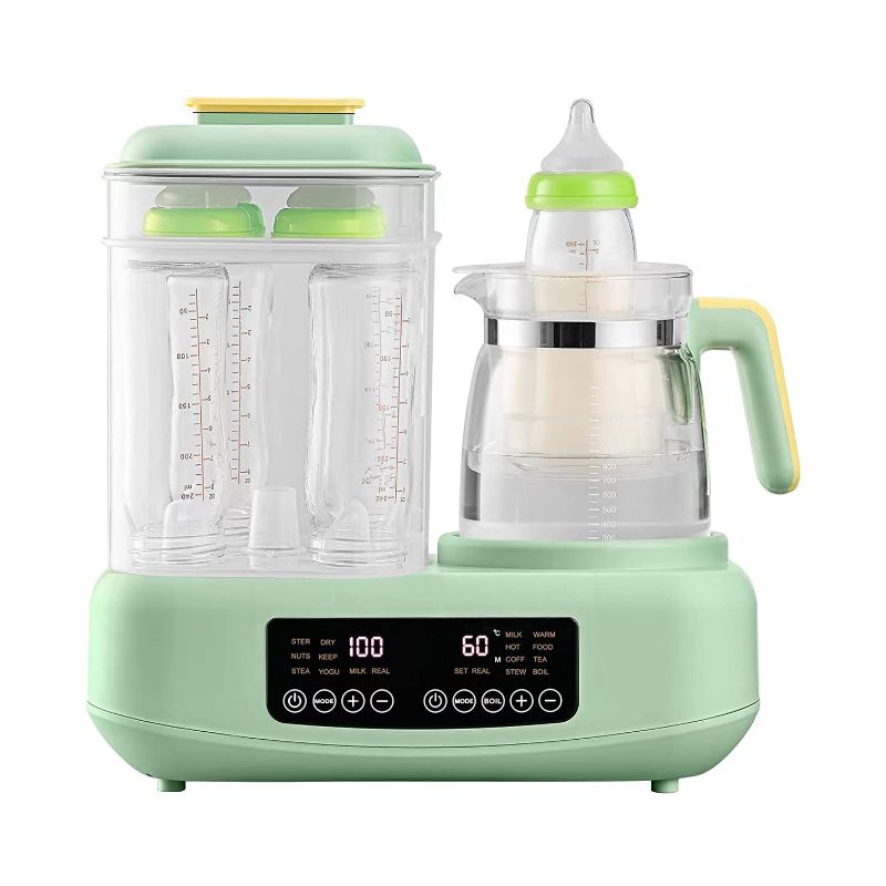 Photo 1 of Baby Bottle Warmer, 8-in-1 Multifunction with Electric steam Cleaning and Drying for Quick Heating of Breast Milk/Formula/Baby Food and Smart 72-Hour Thermostat
