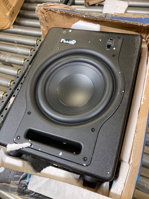 Photo 2 of Fluid Audio F8S: 8-inch Active Studio subwoofer, 200W Class D
