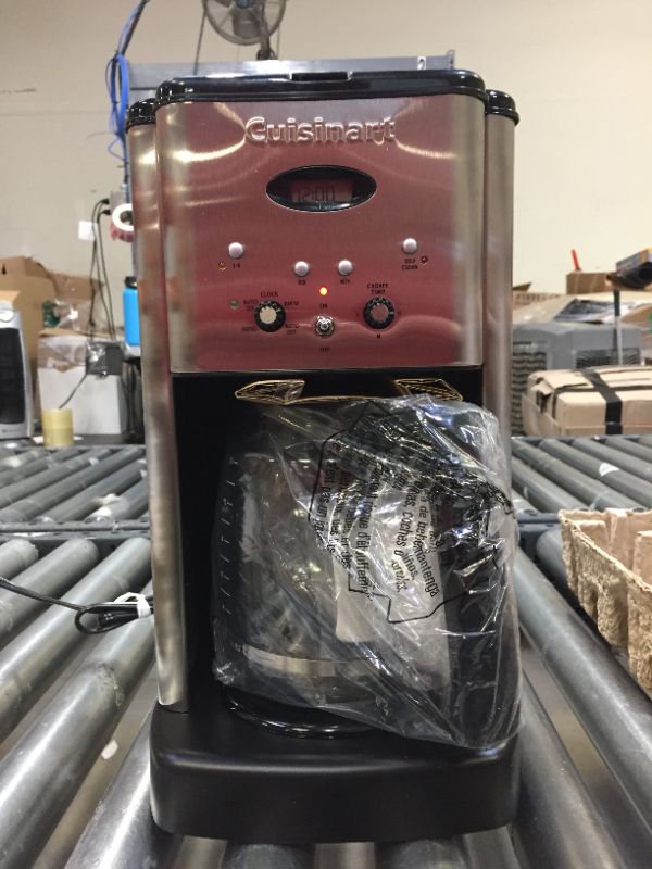 Photo 1 of Brew Central 12-Cup Stainless Steel Drip Coffee Maker with Glass Carafe