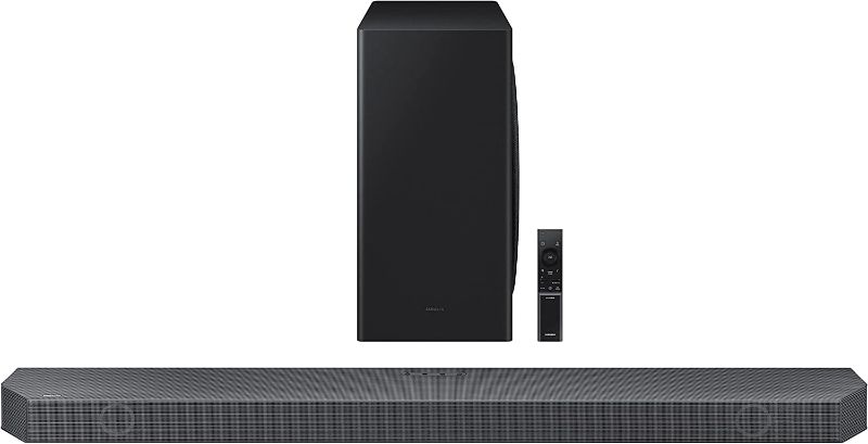 Photo 1 of SAMSUNG HW-Q800B/ZA 5.1.2ch Soundbar w/ Wireless Dolby Atmos, DTS:X, Q Symphony, SpaceFit Sound, Built In Voice Assistant, AirPlay 2, Game Pro Mode, Tap Sound, 2022
