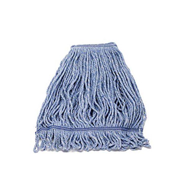 Photo 1 of Bison Life Commercial Blend Mop, Universal Headband - Blue