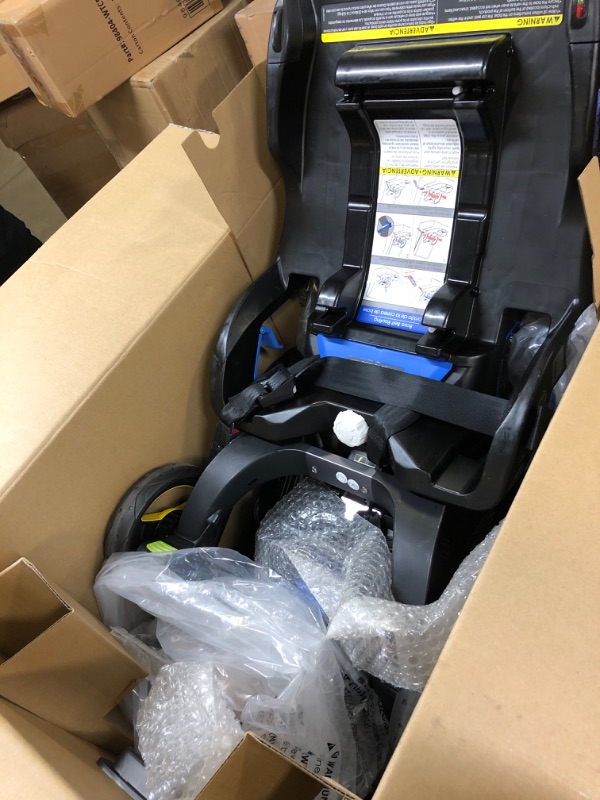 Photo 1 of Doona Infant Car Seat & Latch Base - Car Seat to Stroller in Seconds - Nitro Black, US Version
