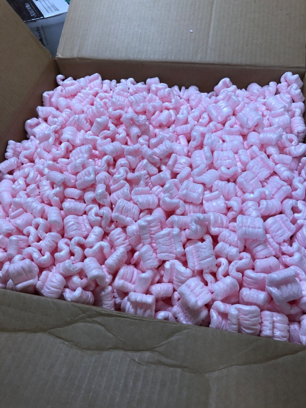 Photo 2 of Starboxes Packing Peanuts Pink Anti Static - 3 CuFt. Bag