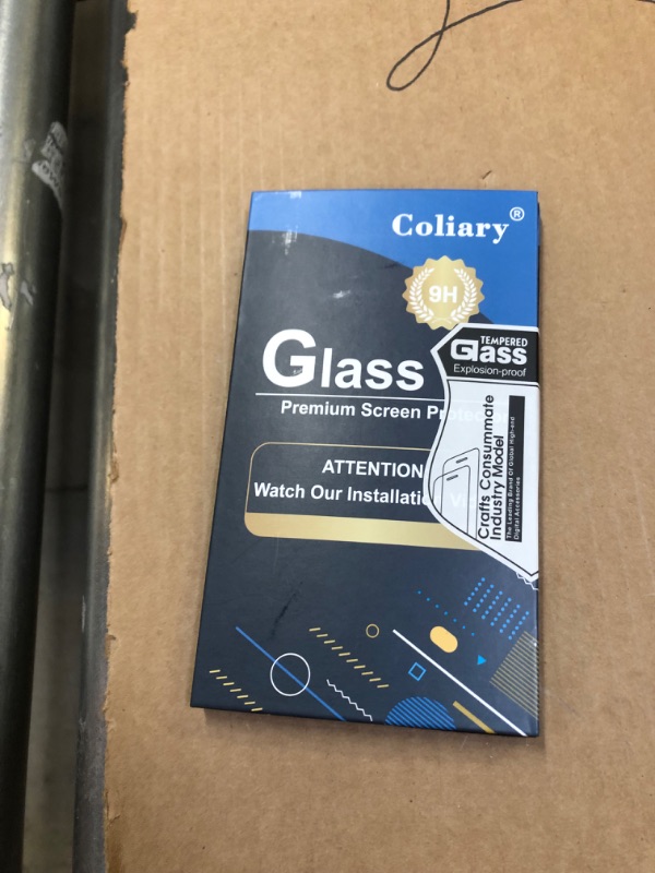 Photo 2 of Coliary [2+2 Pack]Galaxy S10 Plus Screen Protector, HD Clear Tempered Glass, Ultrasonic Fingerprint Support, 3D Curved, Scratch Resistant, Bubble-Free for Galaxy S10 Plus 5G Glass Screen Protector factory sealed 
