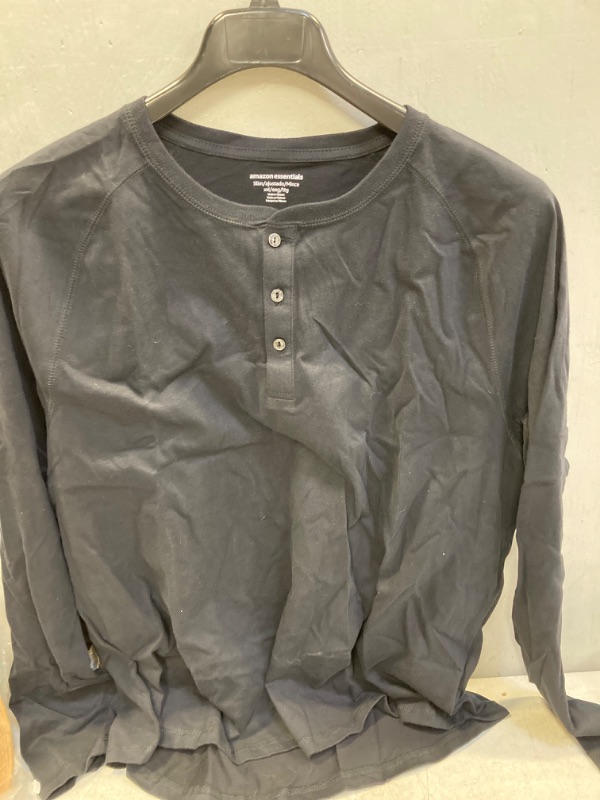 Photo 1 of AMAZON ESSENTIALS XXL LONG SLEEVE BLACK SHIRT