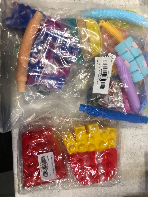 Photo 2 of Fidget Toys 28 Packs,Alpaca Silicone Stress and Silicone Stress Fries and Drink