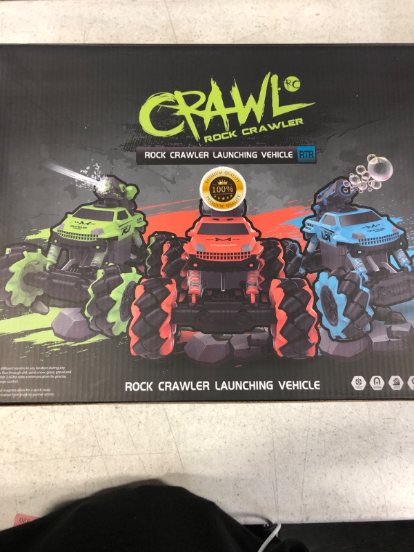 Photo 2 of 2.4g Rock Crawler Launching Vehicle 3 In 1 Rc Magnetic