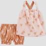 Photo 1 of Carter's Just One You® Baby Girls' Palm Top & Bottom Set sz 3M (2)