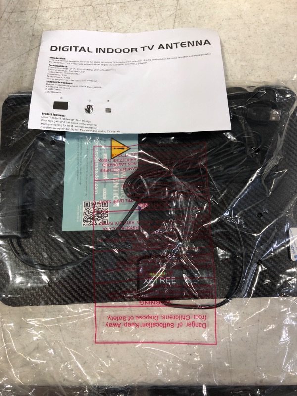 Photo 2 of HDTV Indoor Antenna Long Range 250 Mile Signal Reception; High Power Amplifier To Boost Signal Cable; Supports All HD Digital TV Formats