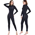 Photo 1 of Dark Lightning Wetsuits for Men and Women, Mens/Womens Wet Suit for Cold Water, 3/2mm Wetsuit for Diving Surfing Snorkeling Kayaking Water Sports Sz 8