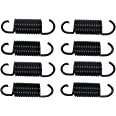 Photo 1 of 2-1/2 inch (Pack of 8) Furniture Replacement Extension Tension Springs for Recliner Sofa Trundle Bed Black [12 Turn]