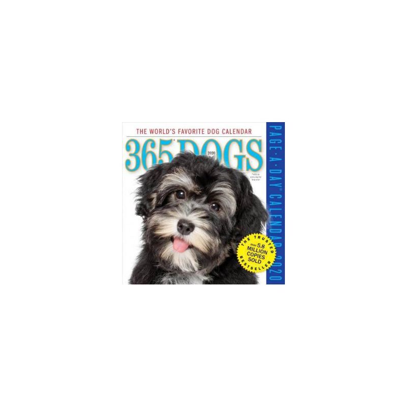 Photo 1 of 365 Dogs Color 2020 Calendar
