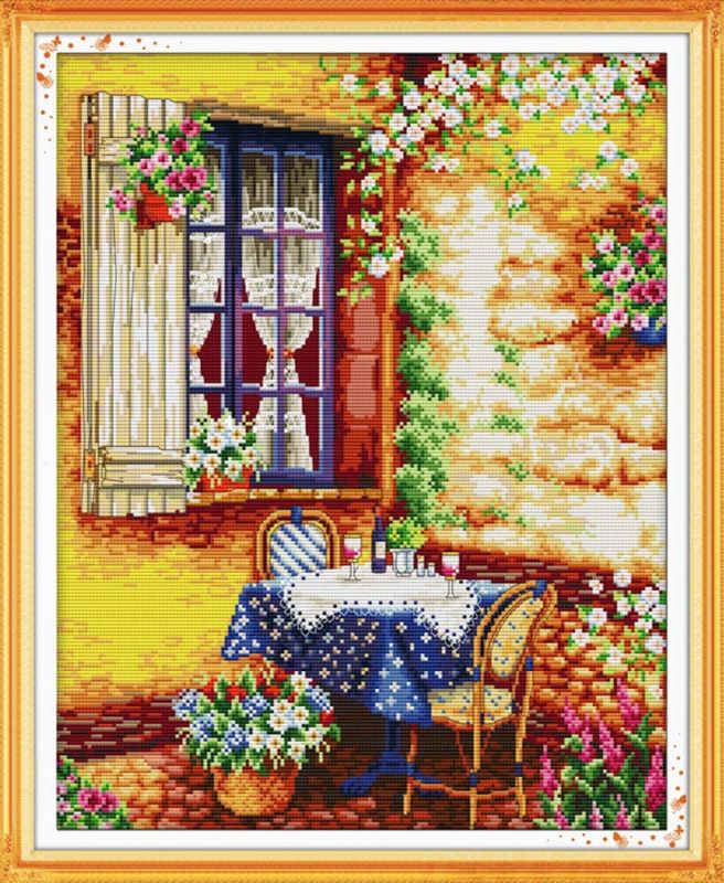 Photo 1 of Joy Sunday Counted Cross Stitch Kits Cross-Stitch Summer Afternoon Pattern 16''x19''
