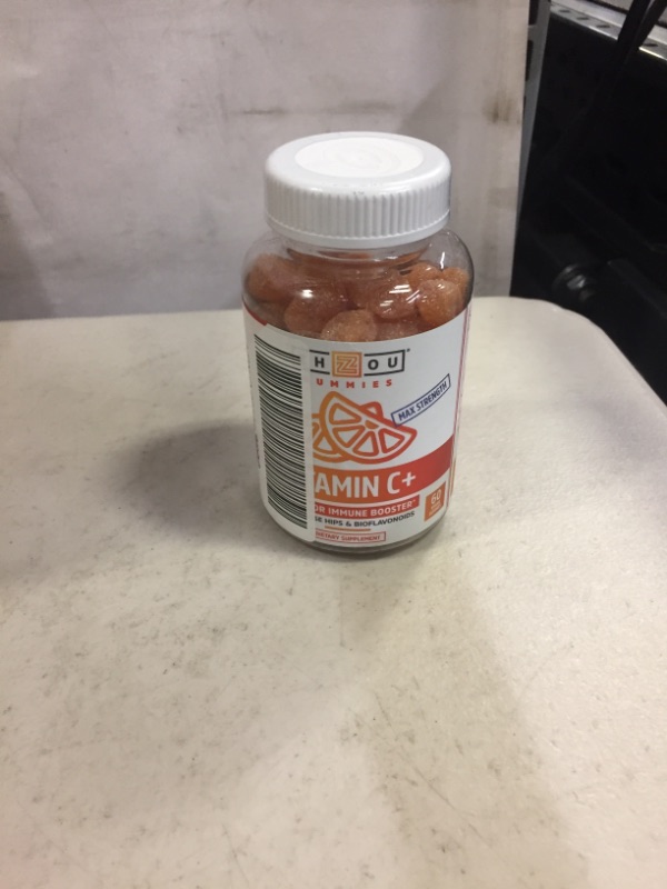 Photo 2 of Zhou Vitamin C+ Dietary Supplement Gummies - Rose Hips  Bioflavonoids - 60ct
exp 11/2022