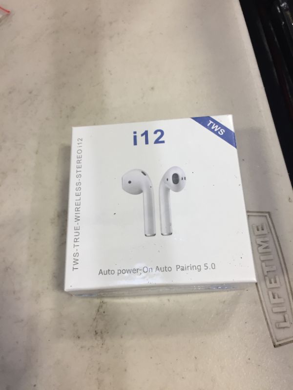 Photo 3 of 
I12 TWS Wireless Earbuds
(factory sealed)