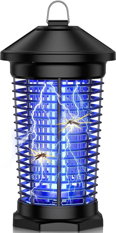 Photo 1 of Bug Zapper Outdoor,Jinyeda Electric Mosquito Zapper Indoor 20W with Bug Light,4000V High Powered Fly Trap Mosquito Killer Insect Killer Fly Zapper for Home Backyard,Patio,Camping1
