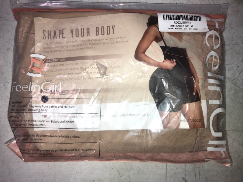 Photo 2 of FeelinGirl Women Shapewear Bodysuit Tummy Control Fajas Body Shaper for Women with Zipper
Size XL (Fits like a Medium)