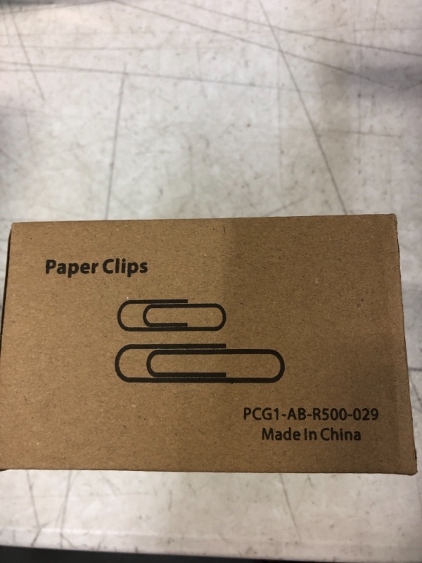 Photo 2 of 500 Paper Clips Assorted Sizes, Small and Jumbo Paper Clips, Durable & Rustproof 
