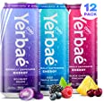 Photo 1 of Yerbae Energy Beverage - Variety Power Pack, 0 Sugar, 0 Calories, 0 Carbs, Energized by Yerba Mate, Naturally Caffeinated & Plant-Based, Healthy Alternative to Sugary Energy Drinks, 16oz cans (12 Pack)