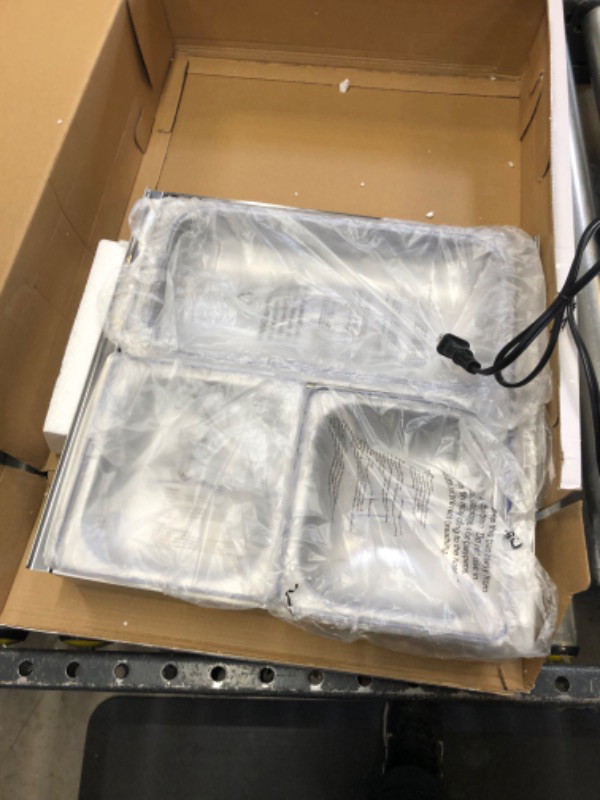 Photo 1 of Chefman Electric Buffet Server + Warming Tray w/Adjustable Temperature----------minor stains on the tray due to usage 