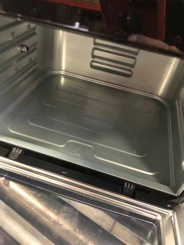 Photo 1 of Air Fryer Oven, Large 20qt Air Fryer Toaster Oven for 10'' Pizza & 6Lbs Chicken, 10-In-1 Air Fryer Convection Oven, LCD Touchscreen, Quick Easy Meal, 85% Less-oil, Nonstick & Dishwasher-Safe, 1800W 10-IN-1 &20-Quart----------like new 