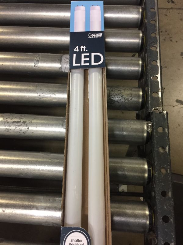 Photo 5 of feit electric t8 daylight 48 in. g13 linear led bulb 32 watt equivalence 2 pk