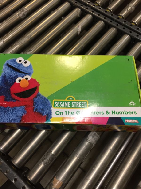 Photo 1 of Sesame Street On The Go Letters & Numbers with Elmo & Cookie Monster, 2 Take Along Cases, Learning Toy For Toddlers, Kids Ages 2 Years Old & Up