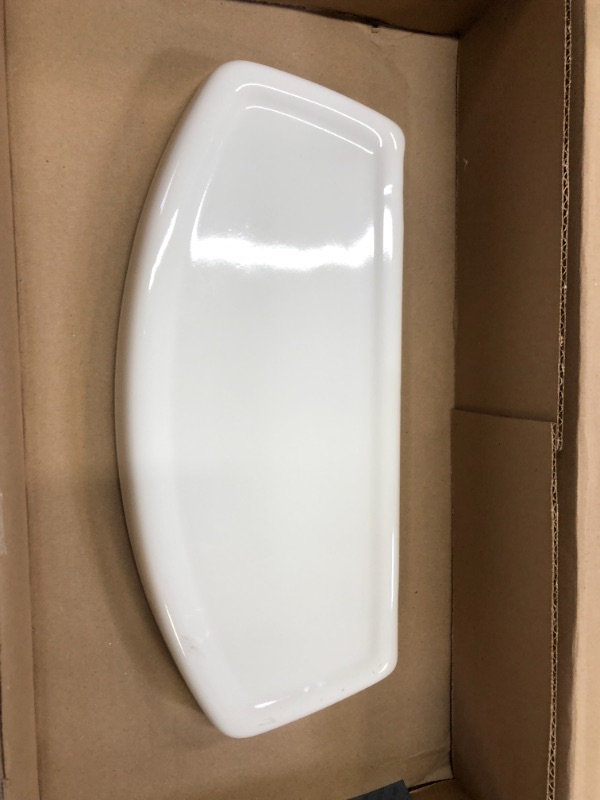 Photo 2 of American Standard 735122-400.020 Cadet 10 Inches Toilet Lid for Right-Height and Compact Models, White