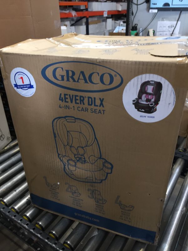 Photo 2 of Graco 4Ever DLX 4 in 1 Car Seat | Infant to Toddler Car Seat, with 10 Years of Use, Joslyn, 20x21.5x24 Inch DLX Joslyn