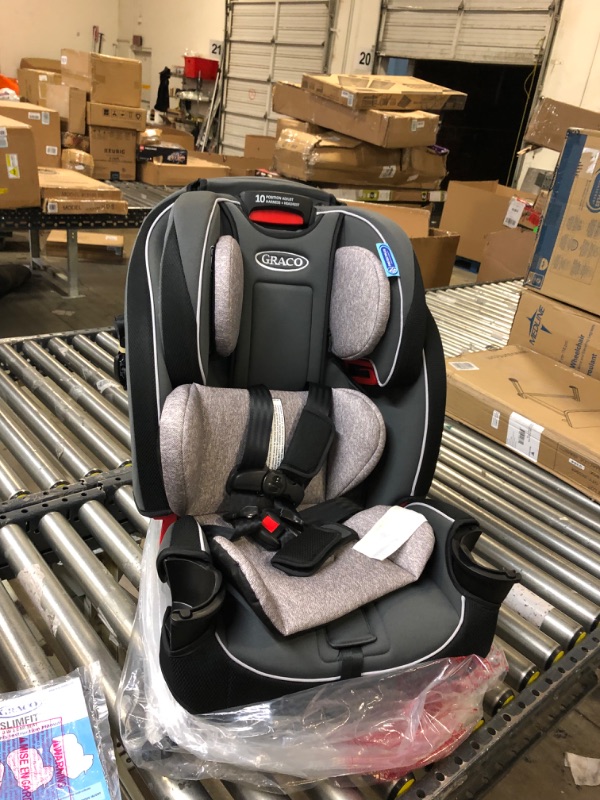 Photo 4 of Graco SlimFit 3 in 1 Car Seat -Slim & Comfy Design Saves Space in Your Back Seat, Darcie, One Size SlimFit Darcie