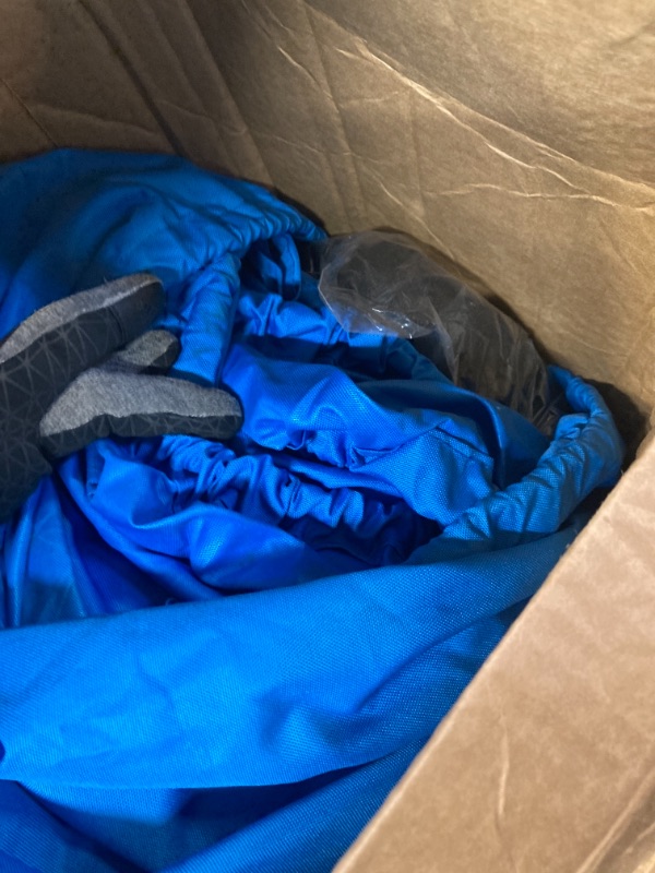 Photo 1 of Budge B-620-X6 Blue 20'-22' Long (Beam Width up to 106") 600 Denier Waterproof Breathable Hard/T-Top Boat Cover 20'-22' Long (Beam Width Up to 106") Blue