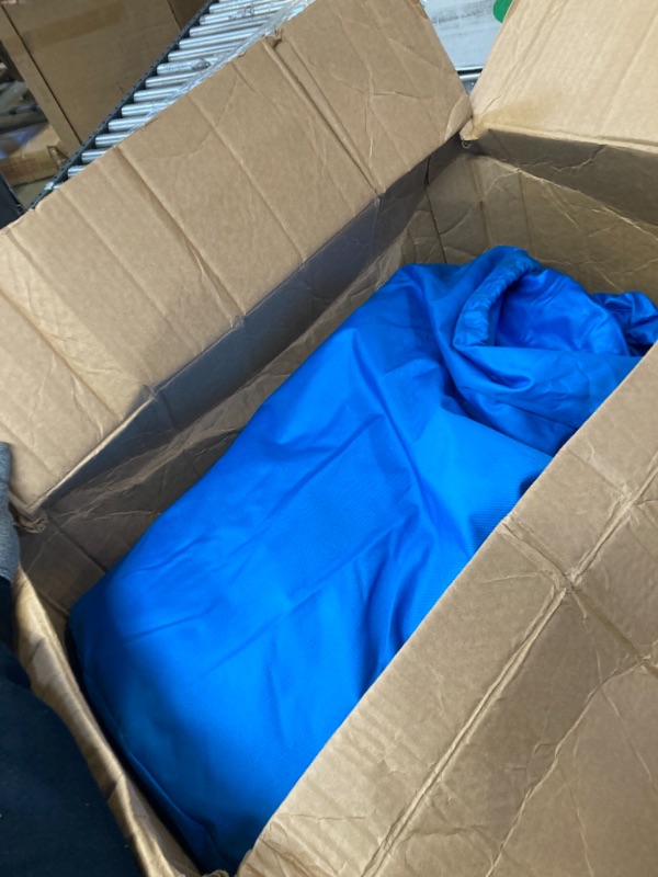 Photo 3 of Budge B-620-X6 Blue 20'-22' Long (Beam Width up to 106") 600 Denier Waterproof Breathable Hard/T-Top Boat Cover 20'-22' Long (Beam Width Up to 106") Blue