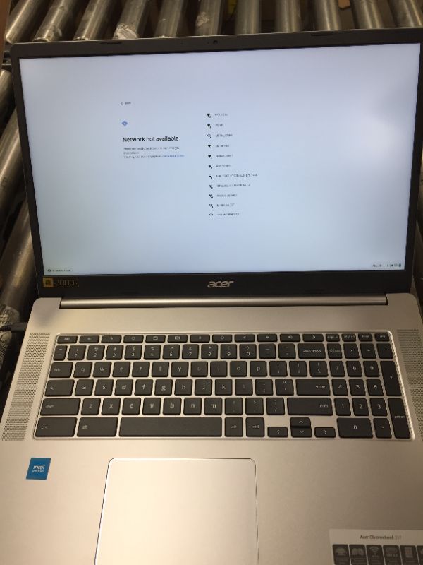 Photo 2 of Acer Chromebook 317 17.3” FHD Intel Celeron N4500 64GB eMMC 4GB RAM Silver