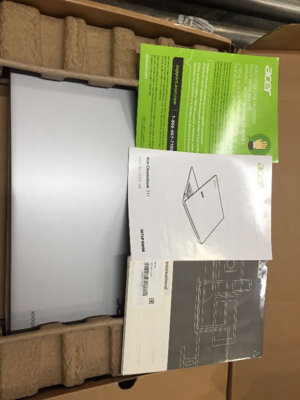 Photo 5 of Acer Chromebook 317 17.3” FHD Intel Celeron N4500 64GB eMMC 4GB RAM Silver
