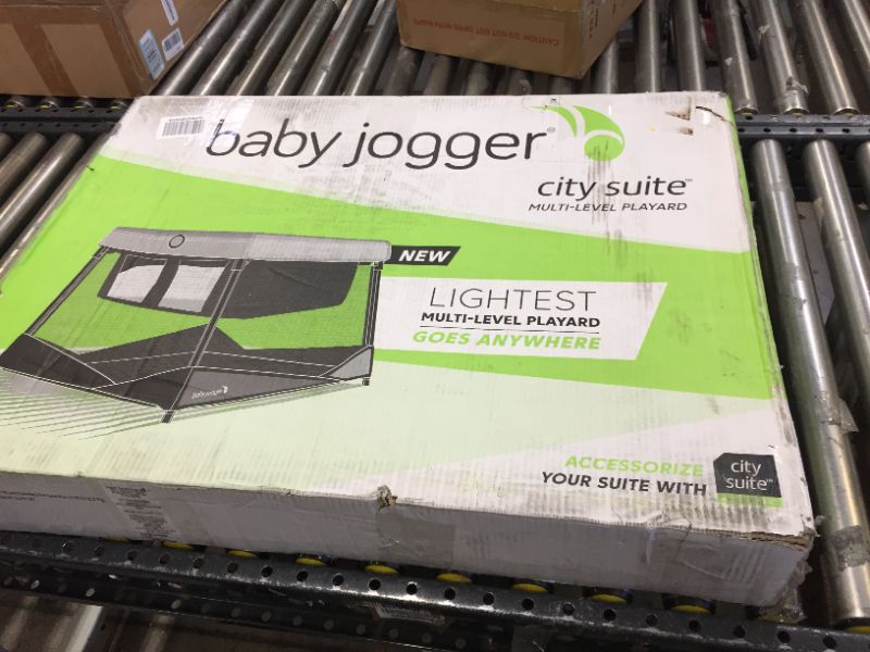 Photo 3 of Baby Jogger City Suite Multi-Level Playard, Graphite