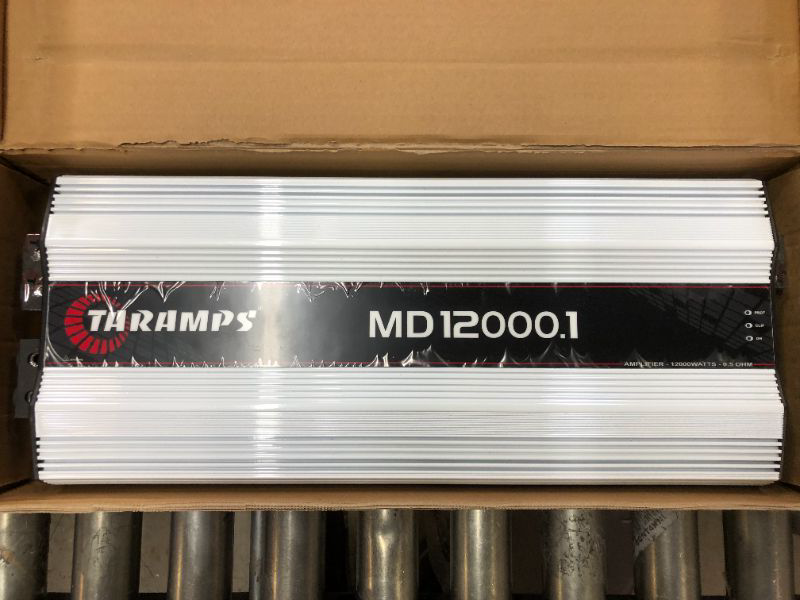 Photo 2 of Taramps MD 12000.1 0.5 Ohm 12000 Watts Class D Full Range Mono Amplifier