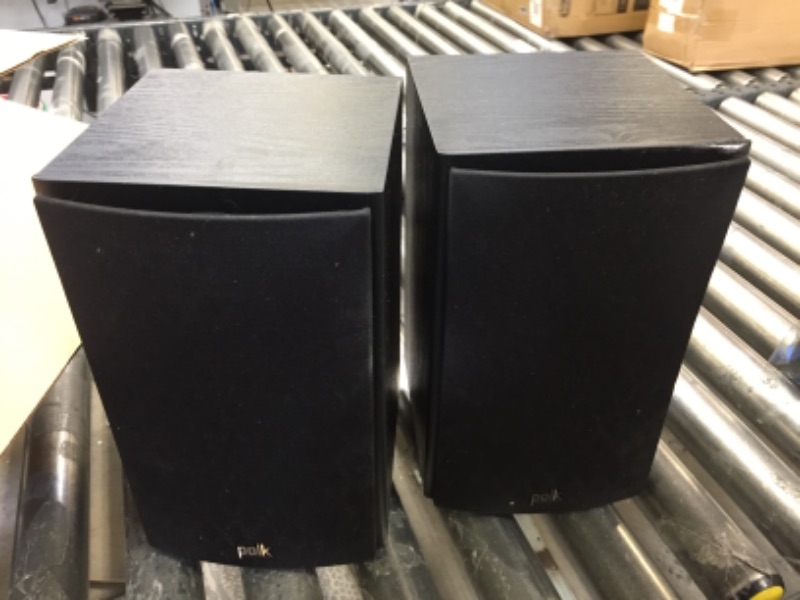 Photo 2 of Polk Audio T15 Bookshelf Speakers Pair Black