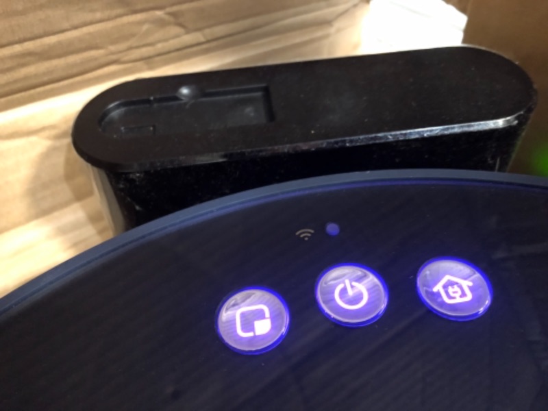 Photo 1 of OKP K3 Robot Vacuum Cleaner,Robotic Vacuum Cleaner with Self-Charging and 2000 Pa Strong Suction, Voice Control for Hardfloor and Carpet,Blue
