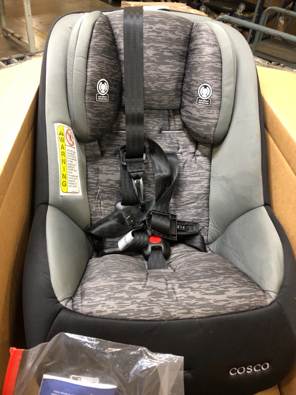 Photo 3 of Cosco Mighty Fit 65 DX Convertible Car Seat (Heather Onyx Gray)
