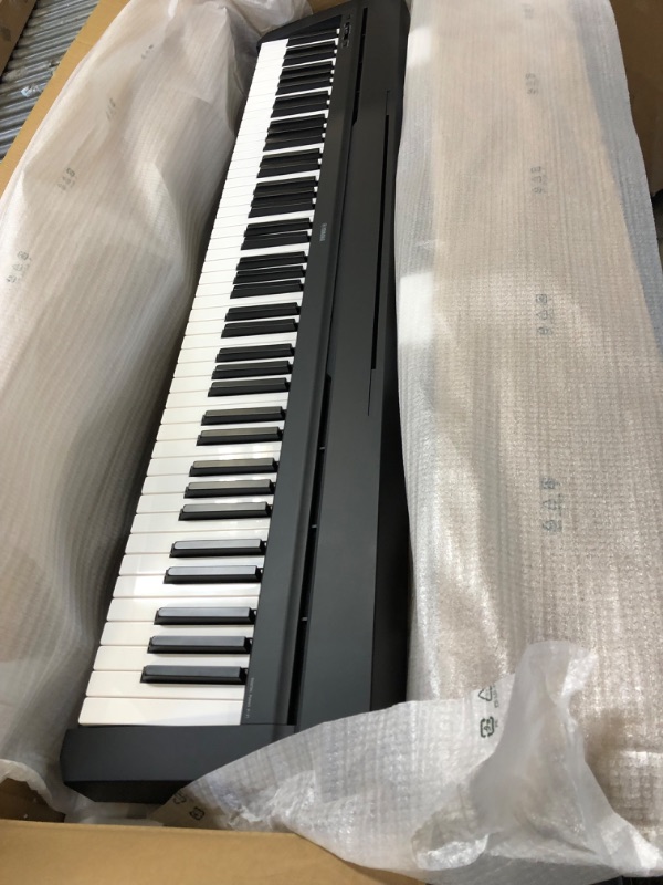 Photo 3 of Yamaha P71 88-Key Weighted Action Digital Piano with Sustain Pedal and Power Supply