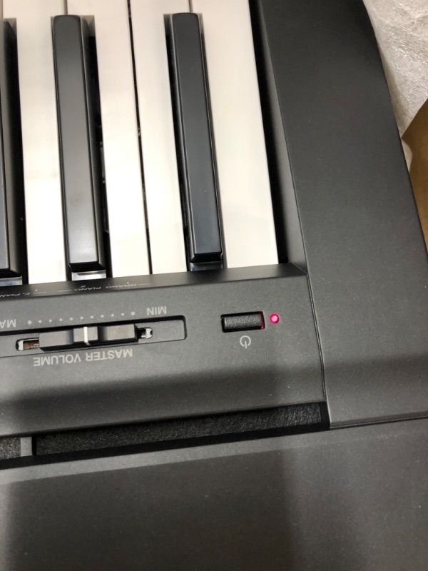 Photo 2 of Yamaha P71 88-Key Weighted Action Digital Piano with Sustain Pedal and Power Supply