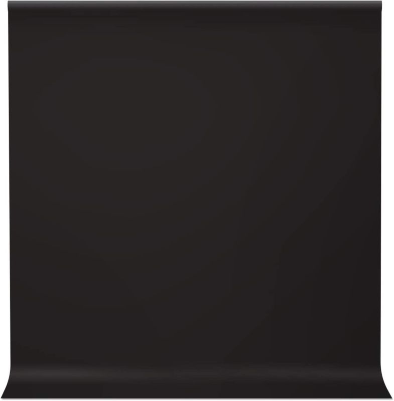 Photo 1 of Julius Studio 10 x 12 Ft. Black Photo Studio Backdrop Background for Photography, Video, and Content Creation Polyester Black Muslin Backdrop, JSAG476--