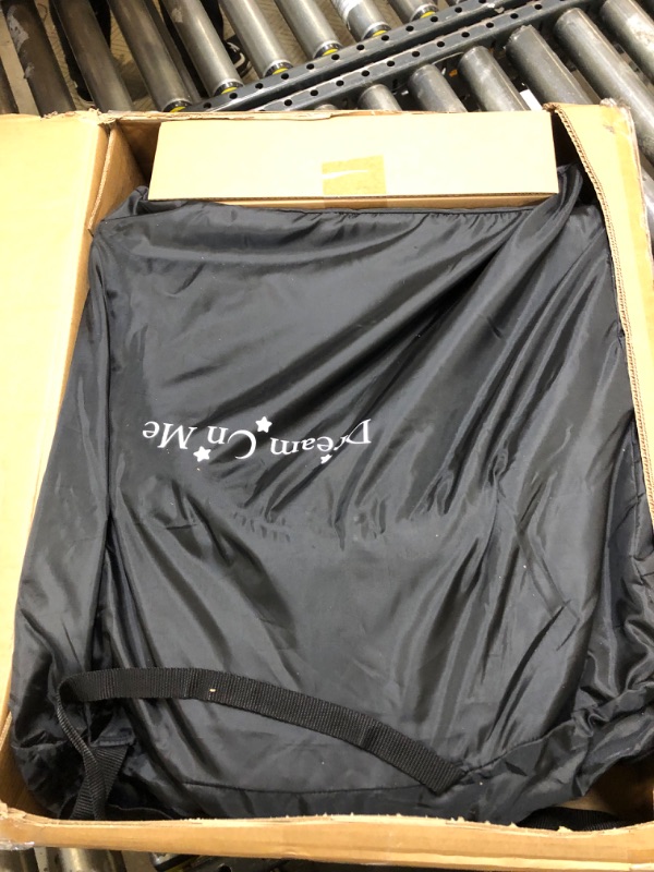 Photo 3 of Dream On Me Karley Plus Portable Quick Fold Bassinet with Removable Canopy in Black