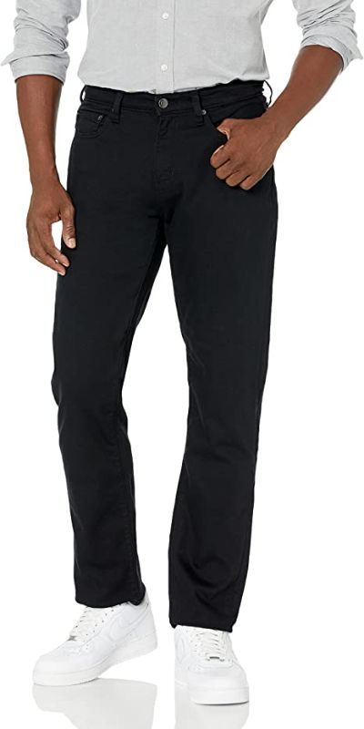 Photo 1 of Amazon Essentials Men's Athletic-Fit Stretch Jean  SIZE 30X34 
