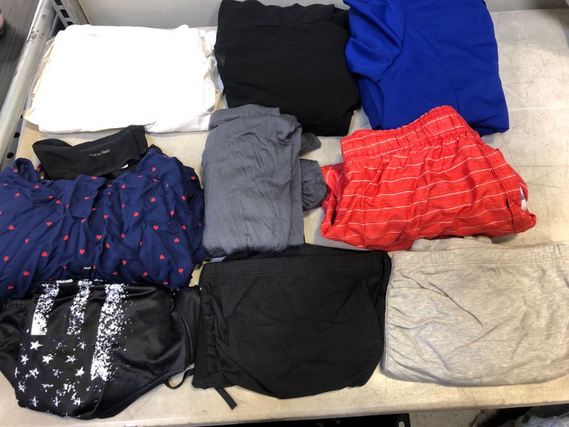 Photo 1 of BAG LOT -- 10 MISC CLOTHING ITEMS SIZE L-XL --