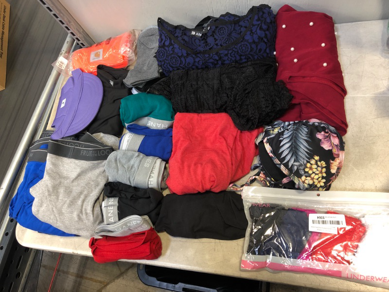 Photo 1 of BAG LOT -- 13 MISC CLOTHING ITEMS SIZE L-4XL --