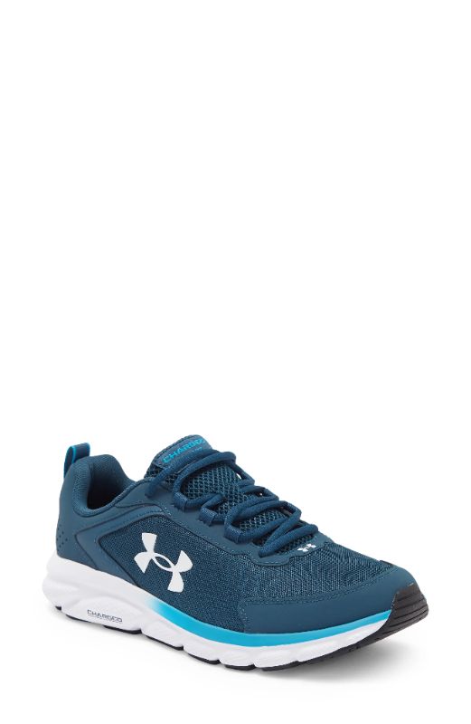 Photo 1 of  Under Armour Charged Assert 9 Running Shoe in Blue at Nordstrom, Size 13  -- LITTLE DIRTY --