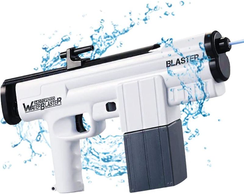 Photo 1 of Electric Water Gun, 22 FT Range Automatic Squirt Guns, Water Blaster Pool Toys, Outdoor Water Toy for Kids & Adults ?375CC?
