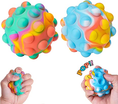 Photo 1 of 3D Pop Balls Fidget Toy Reusable Balls
