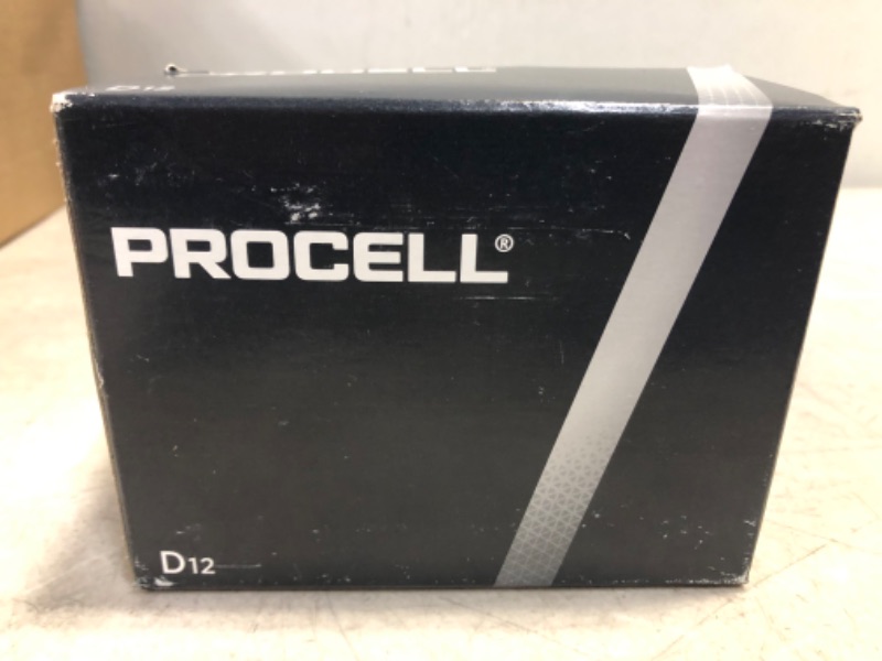 Photo 2 of Duracell D12 Procell Professional Alkaline Battery, 12Count